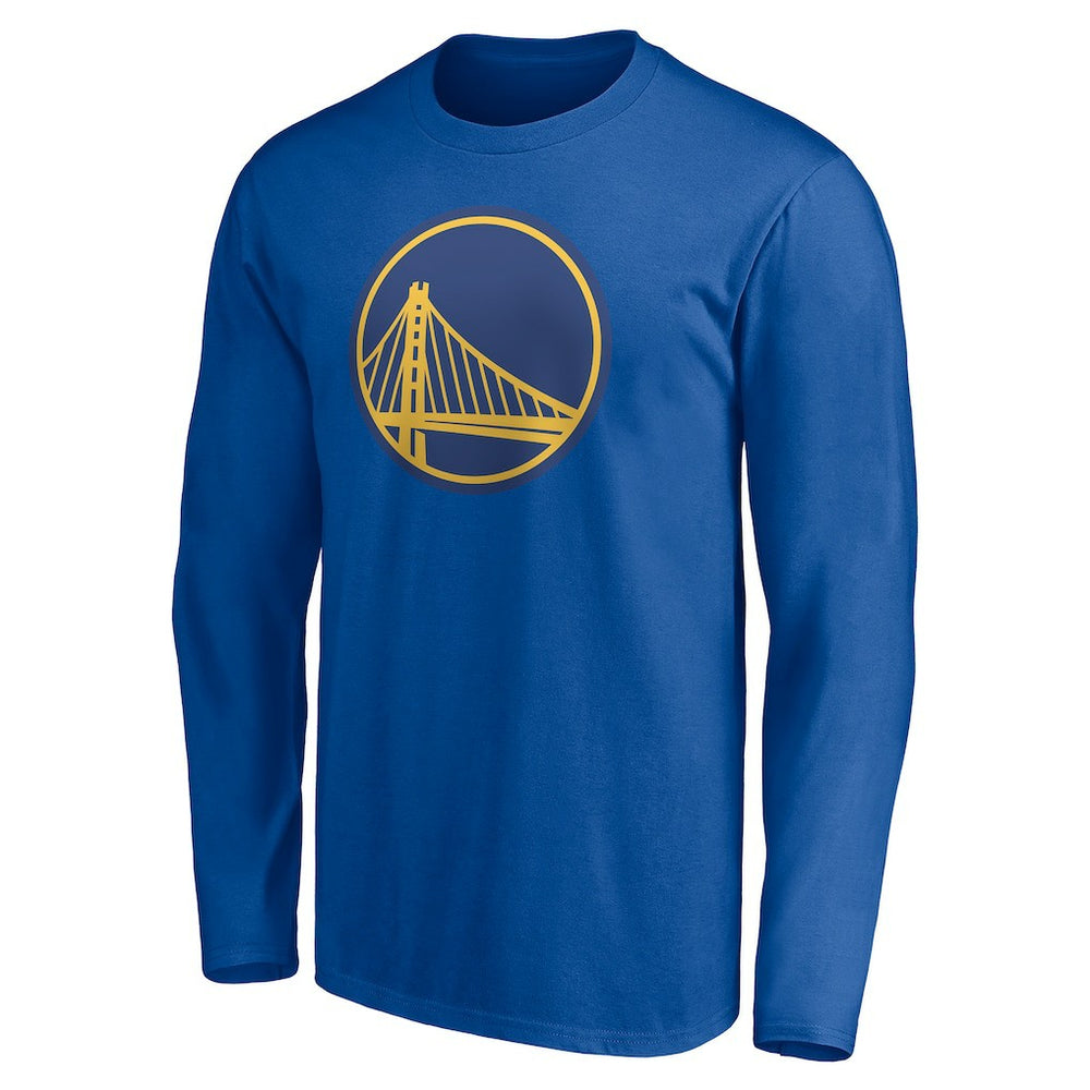 Golden State Warriors Playmaker Personalized Name & Number Long Sleeve T-Shirt Royal outlet