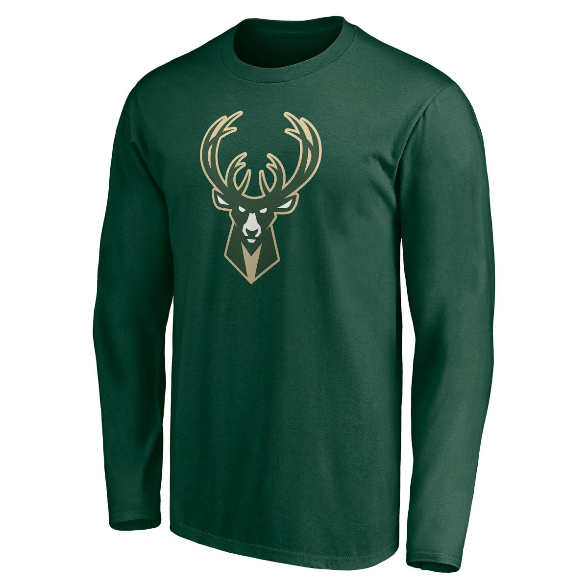 Milwaukee Bucks Playmaker Personalized Name & Number Long Sleeve T-Shirt Hunter Green