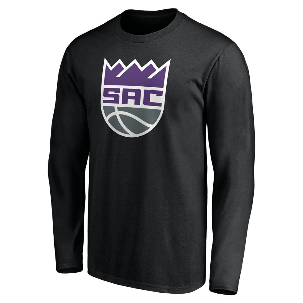 Sacramento Kings Playmaker Personalized Name & Number Long Sleeve T-Shirt Black