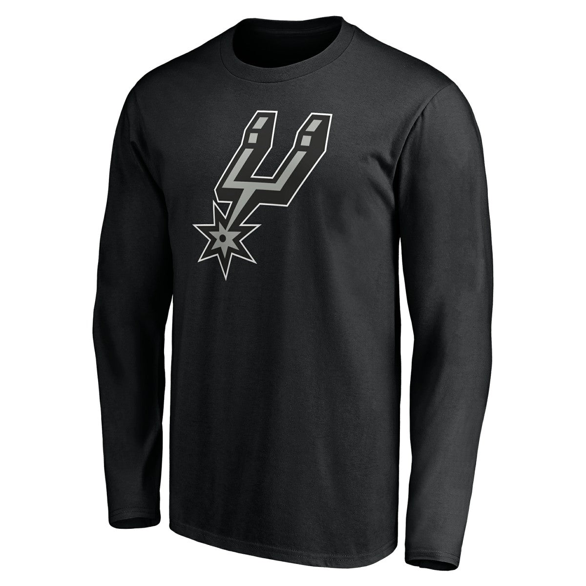 San Antonio Spurs Playmaker Personalized Name & Number Long Sleeve T-Shirt Black