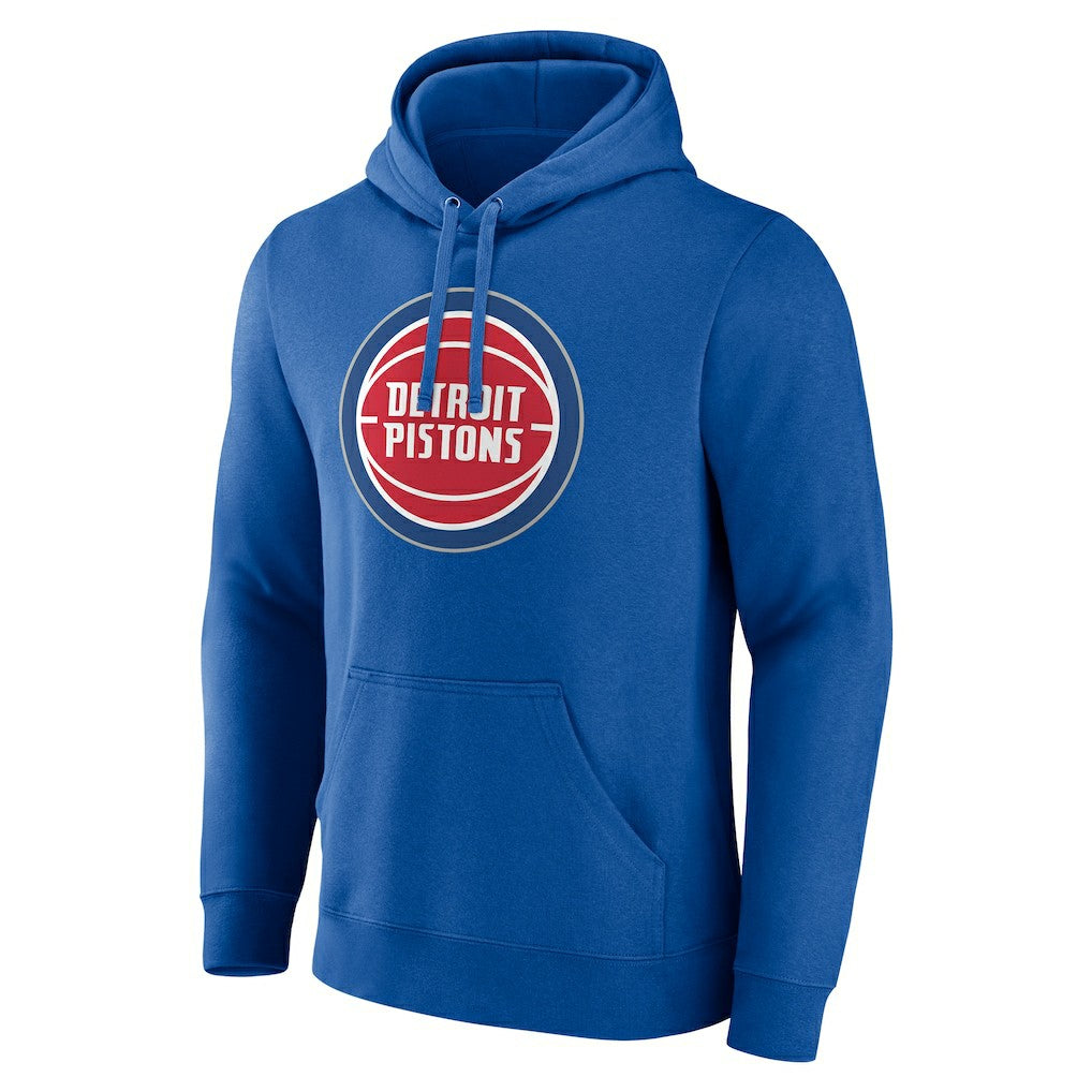 Detroit Pistons Playmaker Personalized Name & Number Pullover Hoodie Blue