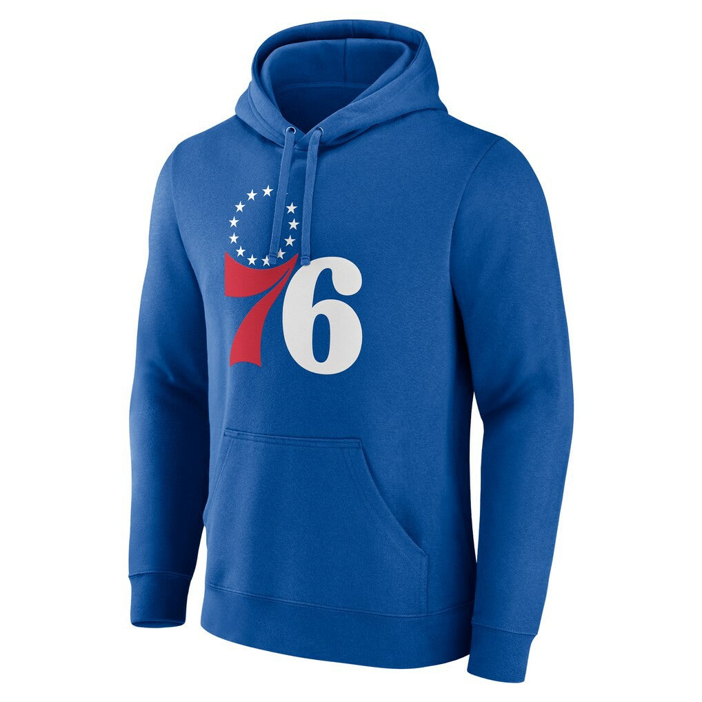 Philadelphia 76ers Playmaker Personalized Name & Number Pullover Hoodie Royal outlet