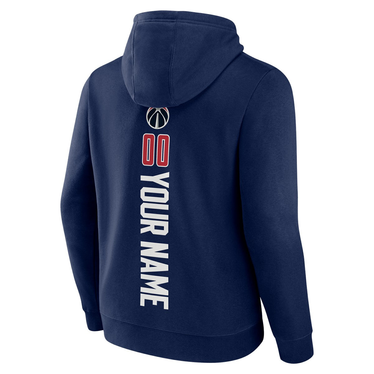 Washington Wizards Playmaker Personalized Name & Number Pullover Hoodie Navy