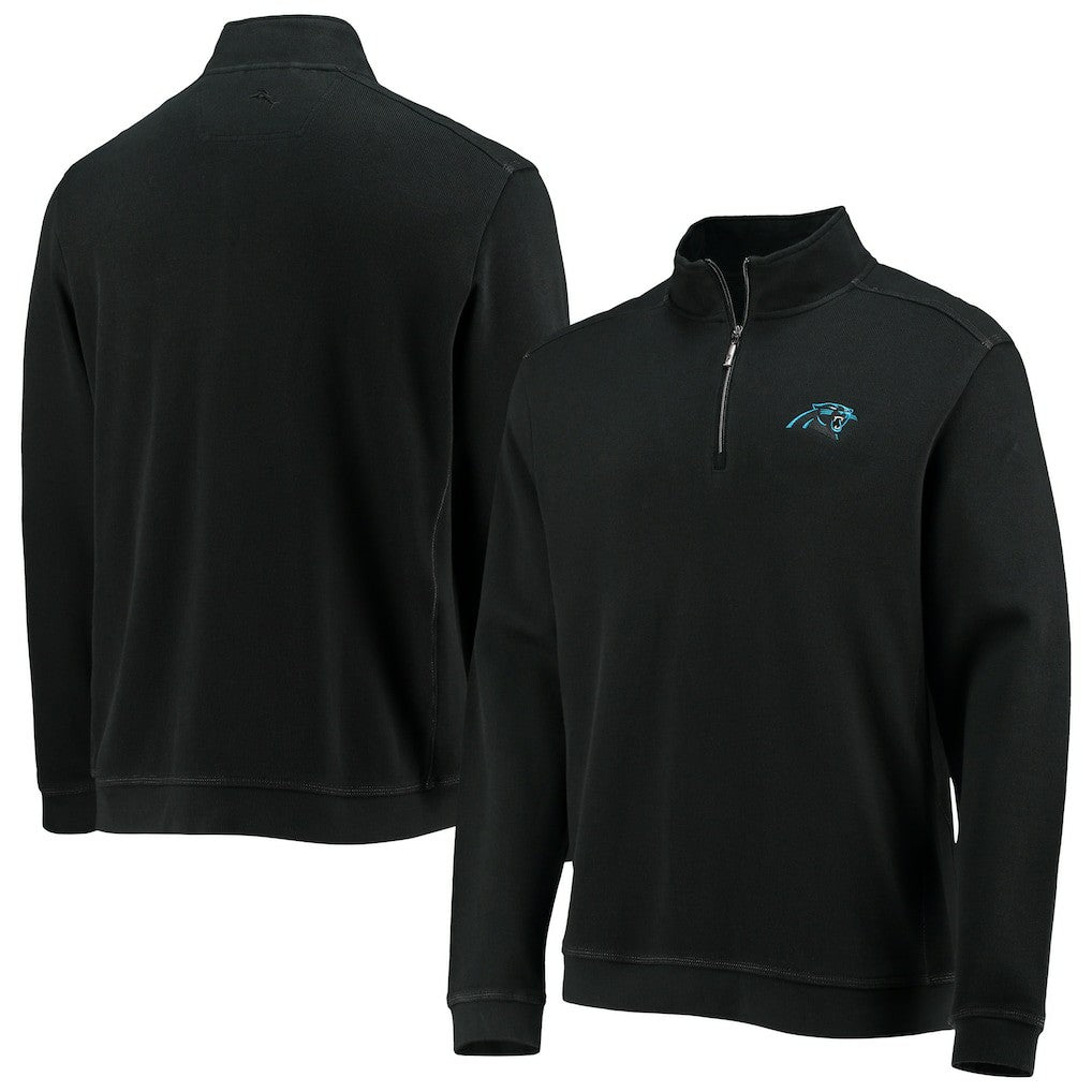 Carolina Panthers Nassau Half-Zip Jacket - Black Jackets