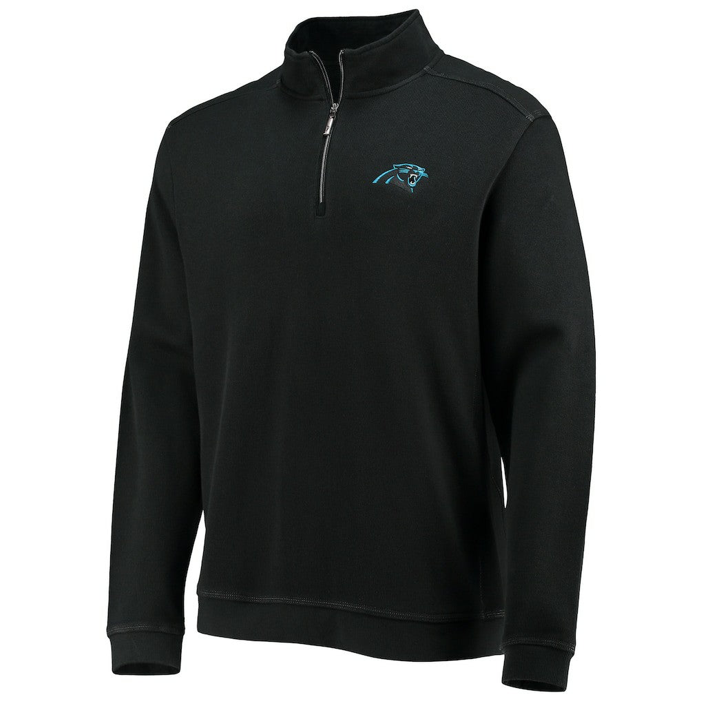 Carolina Panthers Nassau Half-Zip Jacket - Black Jackets