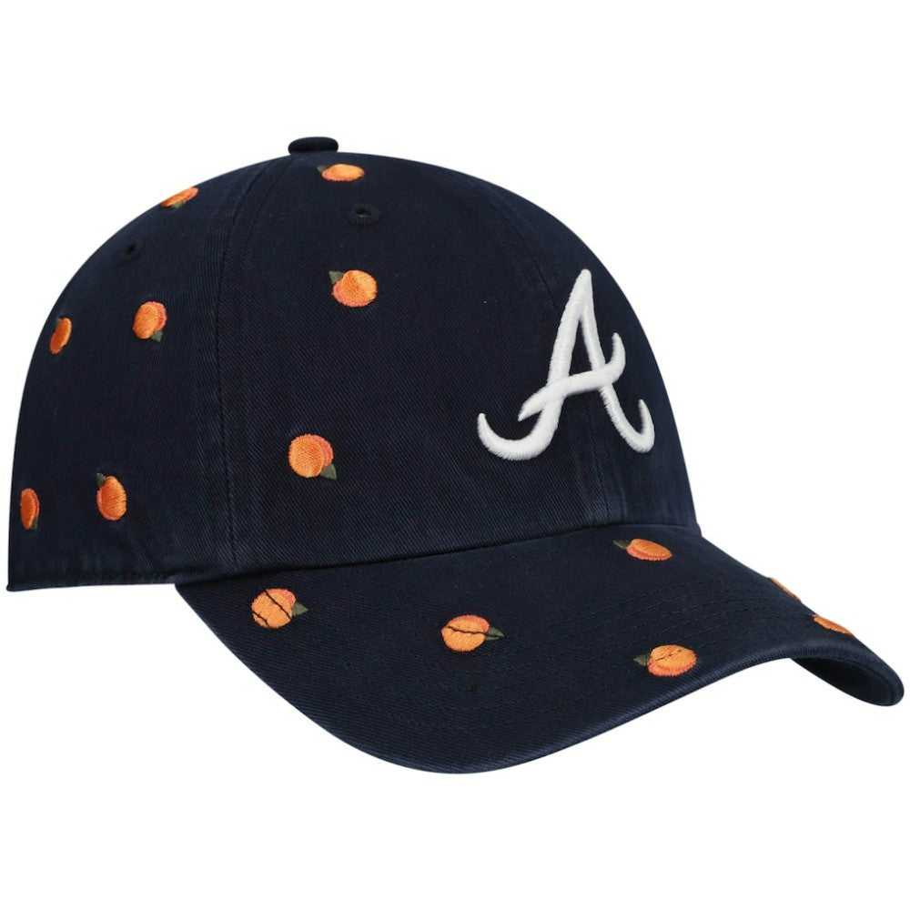 Atlanta Braves '47 Women's Confetti Clean Up Adjustable Hat - Navy Hats