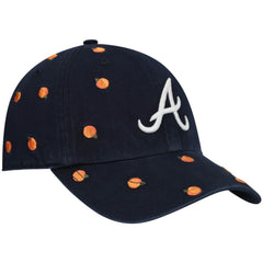 Atlanta Braves '47 Women's Confetti Clean Up Adjustable Hat - Navy Hats