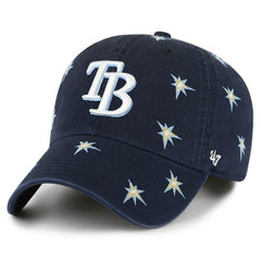 Tampa Bay Rays '47 Women's Confetti Clean Up Adjustable Hat - Navy Hats