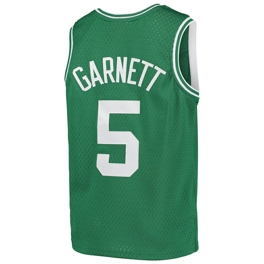 Kevin Garnett Boston Celtics Youth 2007/08 Hardwood Classics Swingman Jersey Kelly Green - Mitchell & Ness