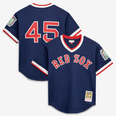 Pedro Martinez Boston Red Sox Mitchell & Ness Authentic Batting Practice Jersey - Navy Jerseys