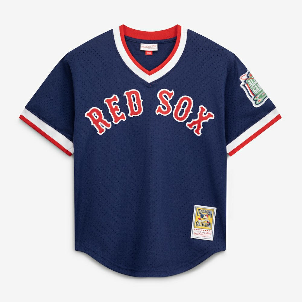 Pedro Martinez Boston Red Sox Mitchell & Ness Authentic Batting Practice Jersey - Navy Jerseys