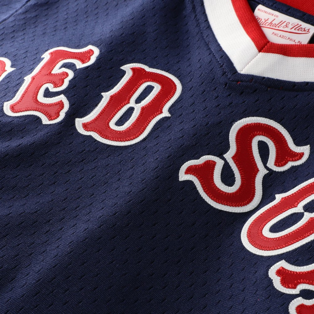Pedro Martinez Boston Red Sox Mitchell & Ness Authentic Batting Practice Jersey - Navy Jerseys