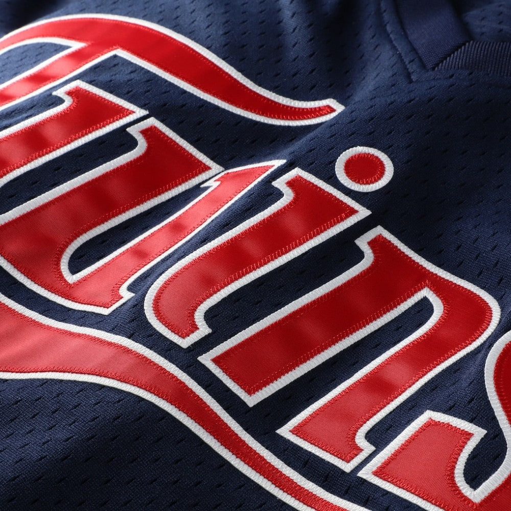 David Ortiz Minnesota Twins Mitchell & Ness 2002 Cooperstown Collection Mesh Batting Practice Jersey - Navy Jerseys