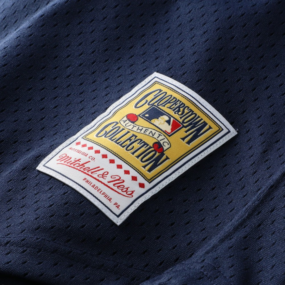 David Ortiz Minnesota Twins Mitchell & Ness 2002 Cooperstown Collection Mesh Batting Practice Jersey - Navy Jerseys
