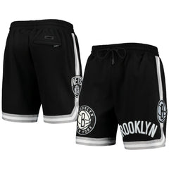Brooklyn Nets Pro Standard Chenille Shorts Black
