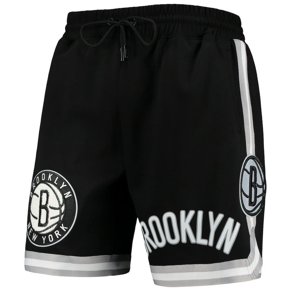 Brooklyn Nets Pro Standard Chenille Shorts Black