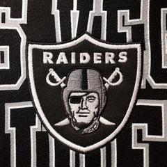 Las Vegas Raiders '47 Double Block Pullover Hoodie - Black Hoodies