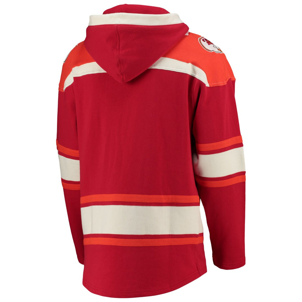 Tampa Bay Buccaneers '47 Throwback Lacer Pullover Hoodie - Red Hoodies