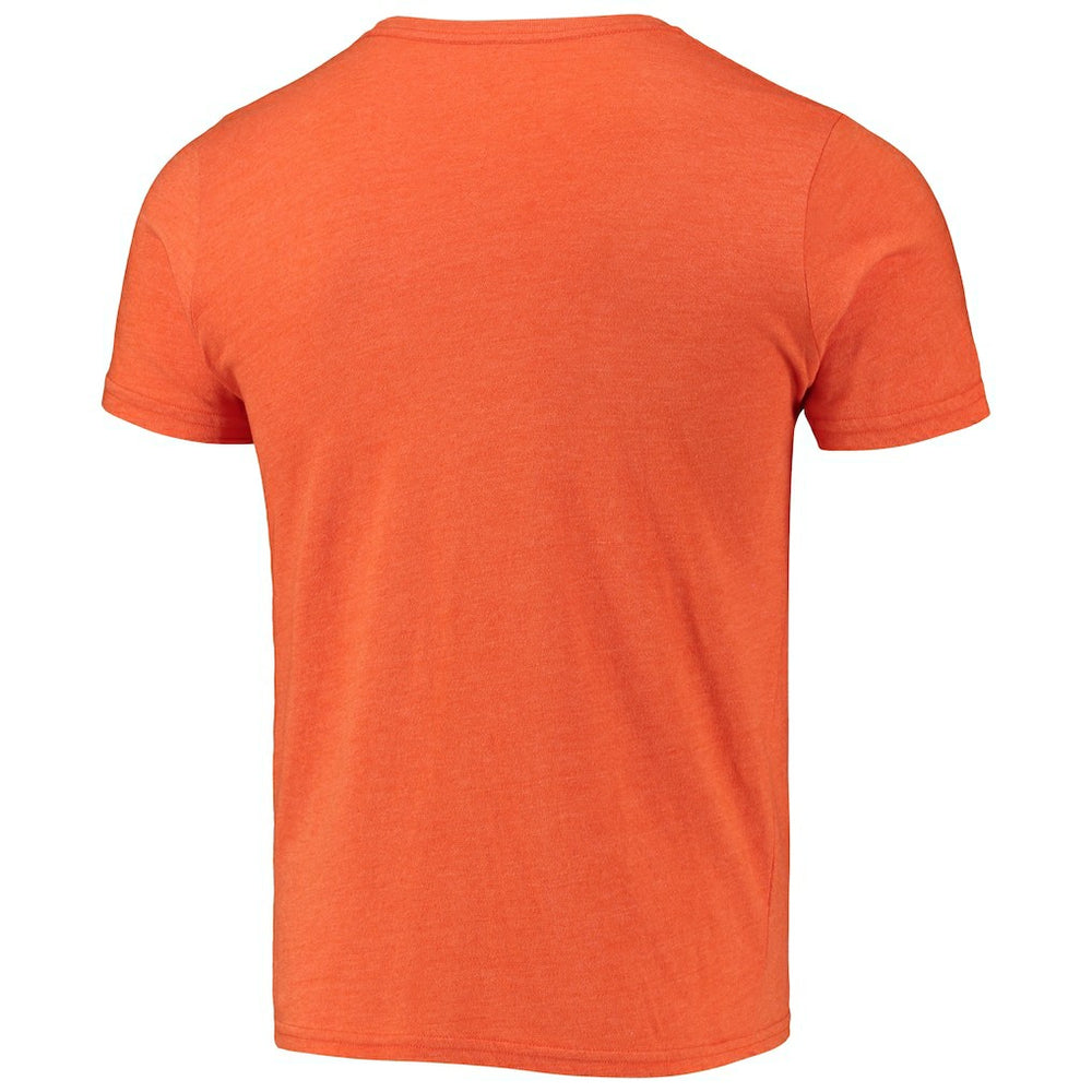 Cleveland Browns Field Goal Pocket Tri-Blend T-Shirt - Heathered Orange T-shirts