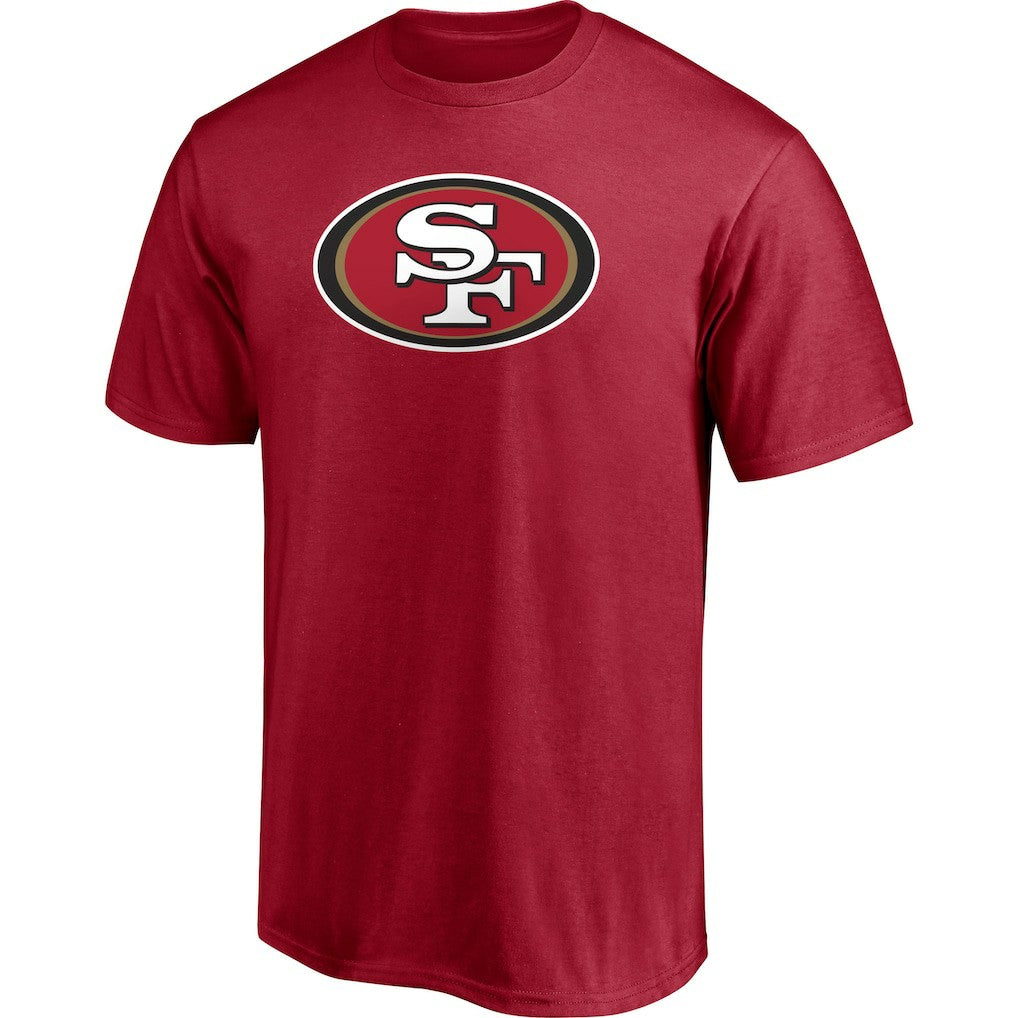 Nick Bosa San Francisco 49ers Player Icon Name & Number T-Shirt - Scarlet T-shirts