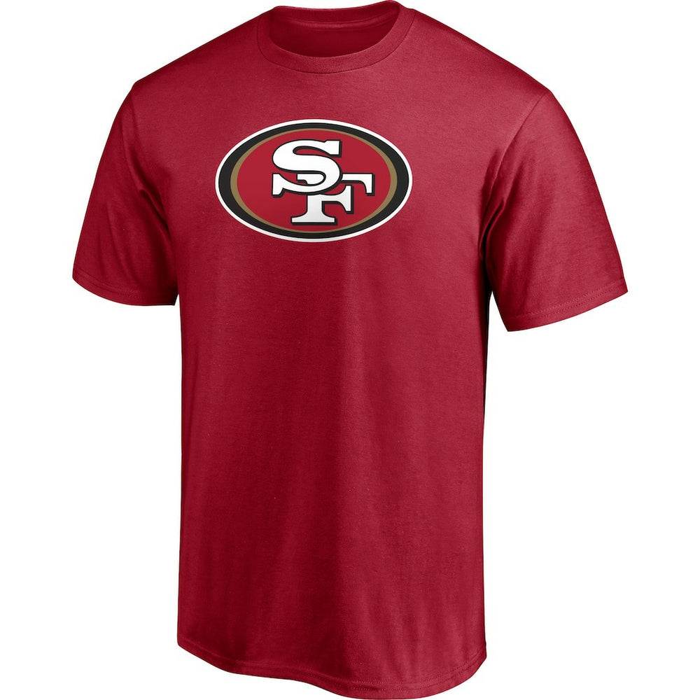 Nick Bosa San Francisco 49ers Player Icon Name & Number T-Shirt - Scarlet T-shirts