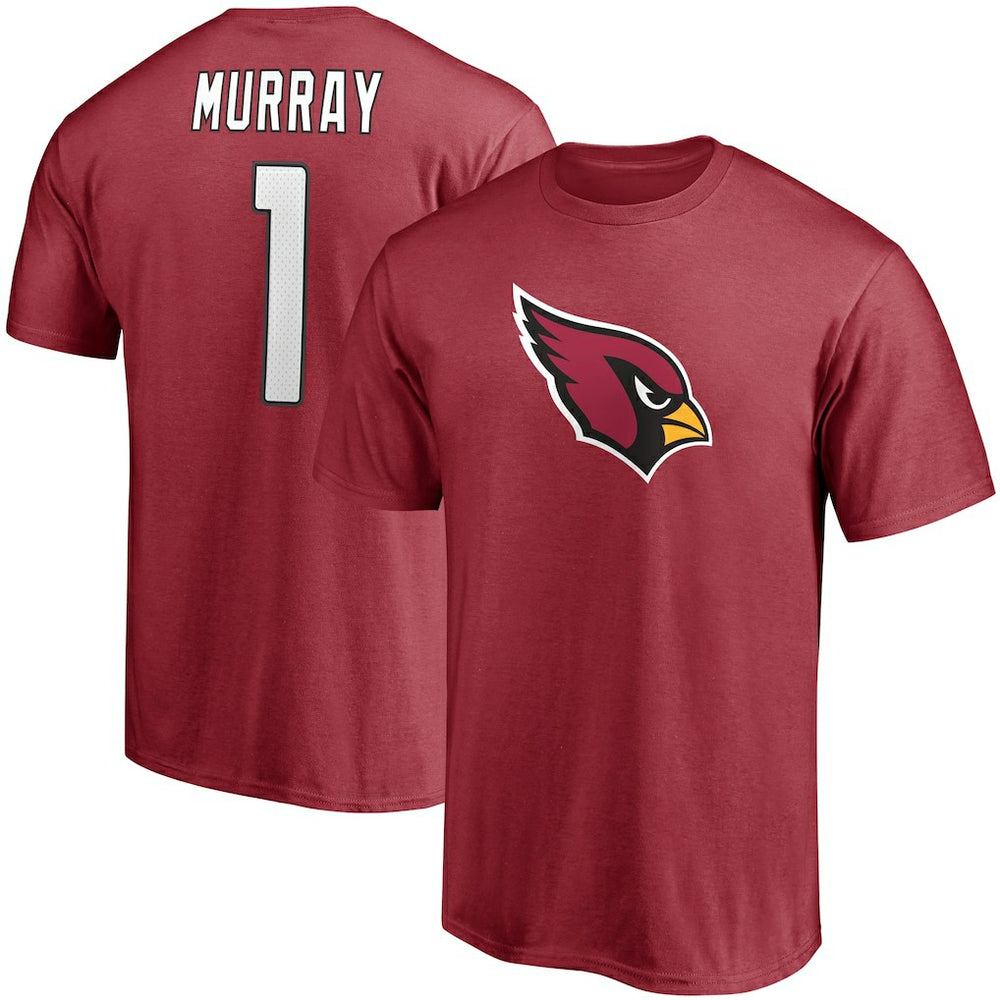 Kyler Murray Arizona Cardinals Player Icon Name & Number T-Shirt - Cardinal T-shirts