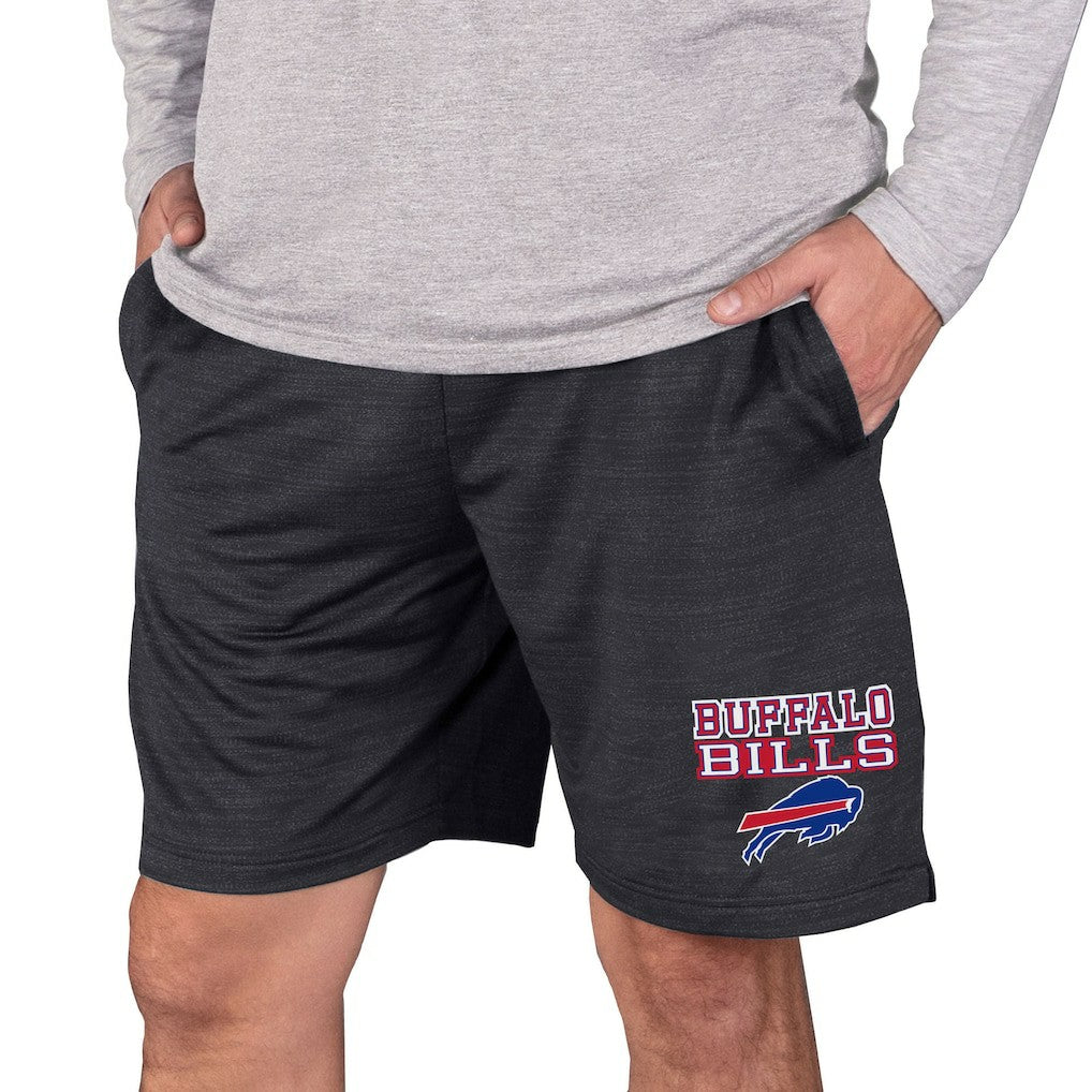 Buffalo Bills Concepts Sport Bullseye Knit Jam Shorts - Charcoal Shorts