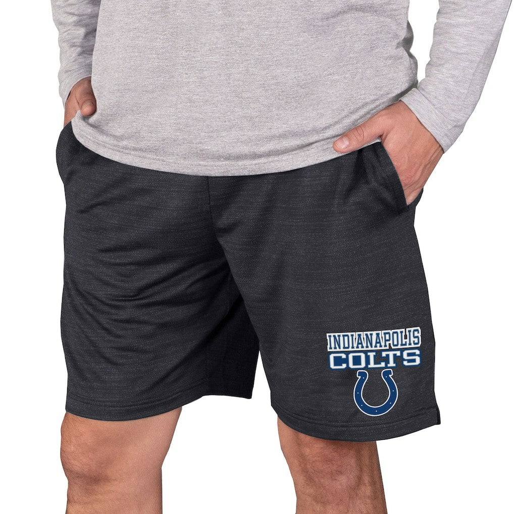 Indianapolis Colts Concepts Sport Bullseye Knit Jam Shorts - Charcoal Shorts