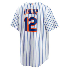 Francisco Lindor New York Mets Nike Home Replica Player Jersey - White Jerseys