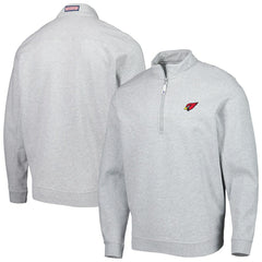 Arizona Cardinals Vineyard Vines Shep Shirt Quarter-Zip Sweatshirt - Heather Gray Sweatshirts