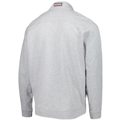 Arizona Cardinals Vineyard Vines Shep Shirt Quarter-Zip Sweatshirt - Heather Gray Sweatshirts