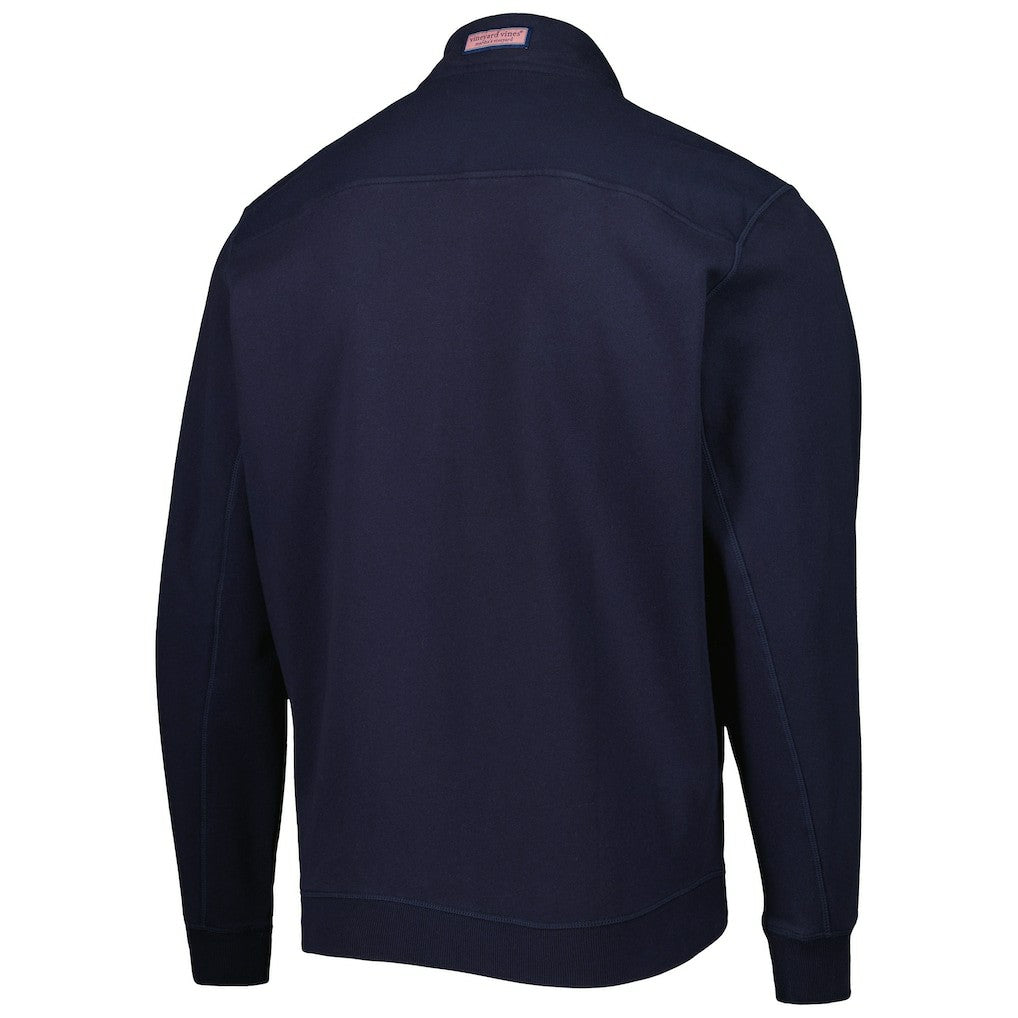 Los Angeles Rams Vineyard Vines Shep Shirt Quarter-Zip Sweatshirt - Navy Sweatshirts