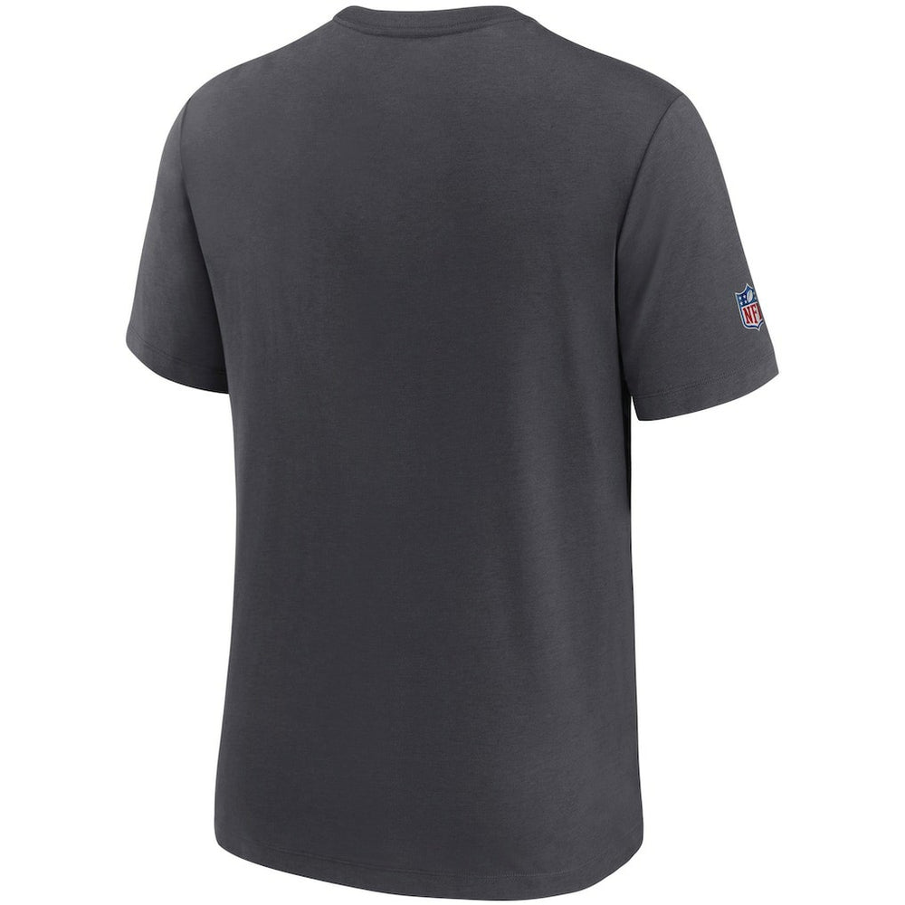 Jacksonville Jaguars NFL Crucial Catch Performance T-Shirt - Charcoal T-shirts