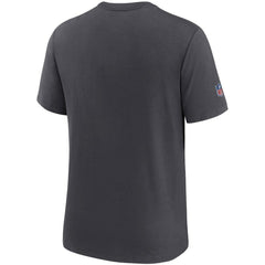 Jacksonville Jaguars NFL Crucial Catch Performance T-Shirt - Charcoal T-shirts