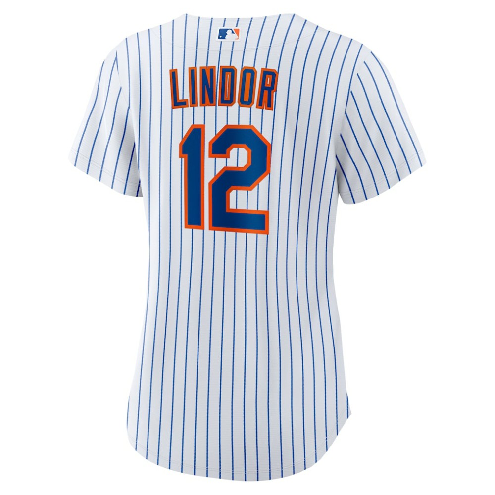 Francisco Lindor New York Mets Nike Women's Home Replica Player Jersey - White Jerseys
