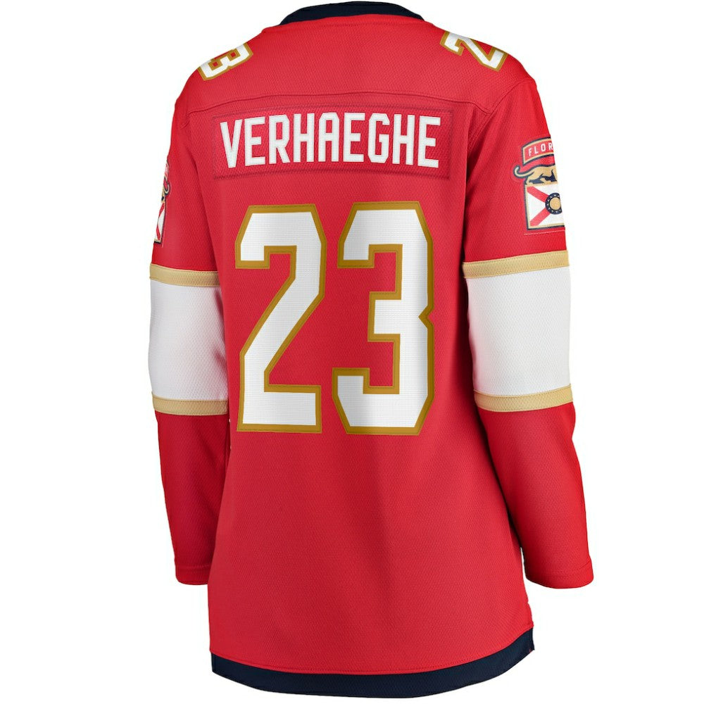 Carter Verhaeghe Florida Panthers Fanatics Women's Home Breakaway Jersey - Red | US 4185804