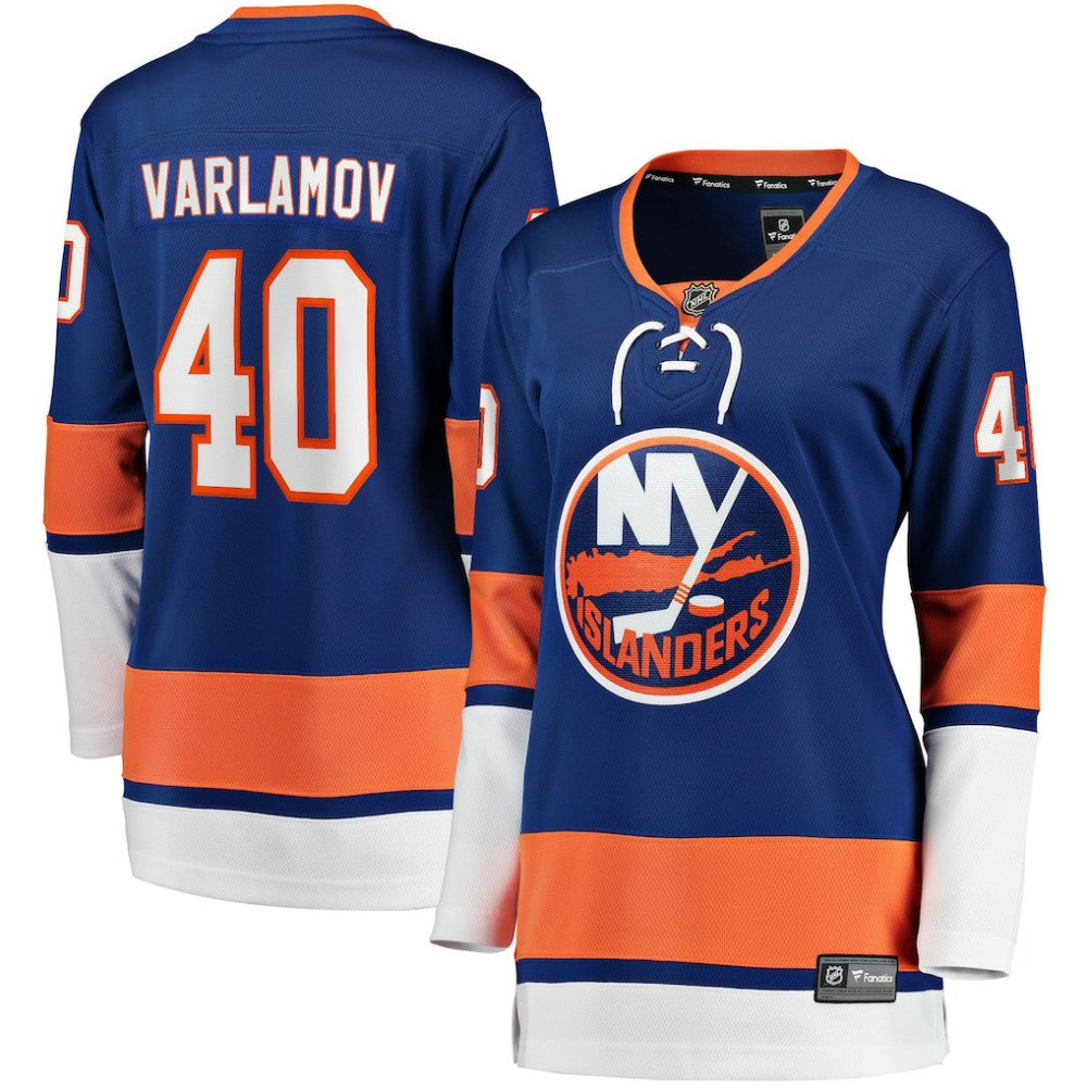 Semyon Varlamov New York Islanders Fanatics Women's Home Breakaway Jersey - Royal | US 4186540