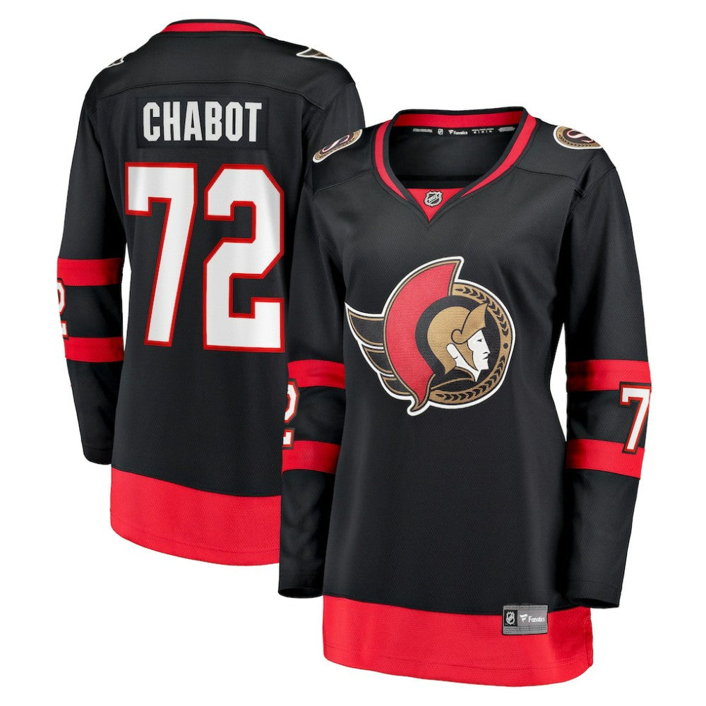 Thomas Chabot Ottawa Senators Fanatics Women's Home Breakaway Jersey - Black | US 4186622