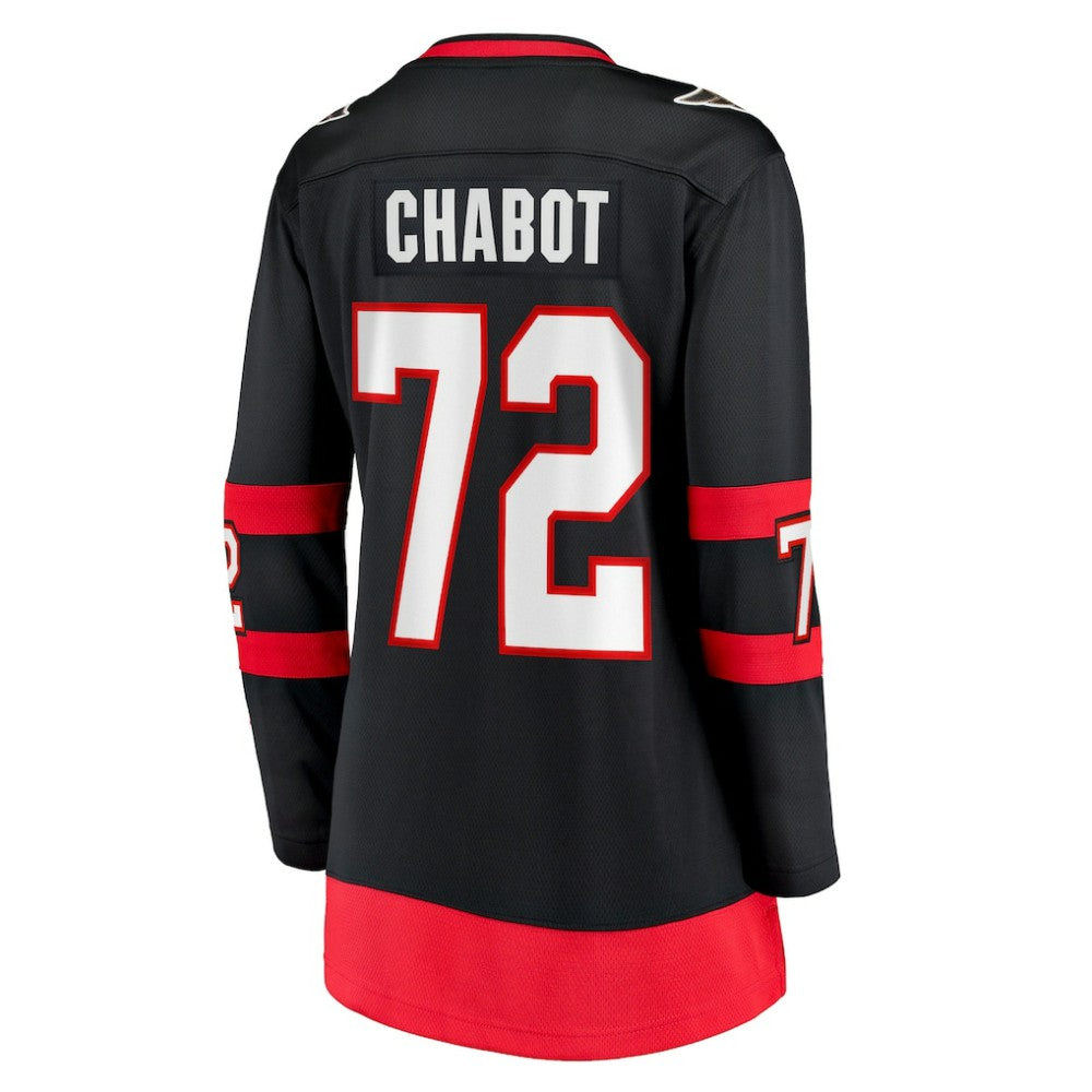 Thomas Chabot Ottawa Senators Fanatics Women's Home Breakaway Jersey - Black | US 4186622