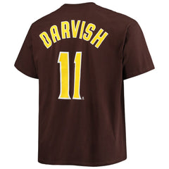 Yu Darvish San Diego Padres Fanatics Big & Tall Name & Number T-Shirt - Brown T-shirts