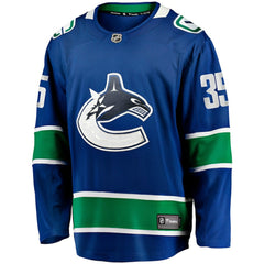 Thatcher Demko Vancouver Canucks Fanatics Home Breakaway Jersey - Blue | US 4187823
