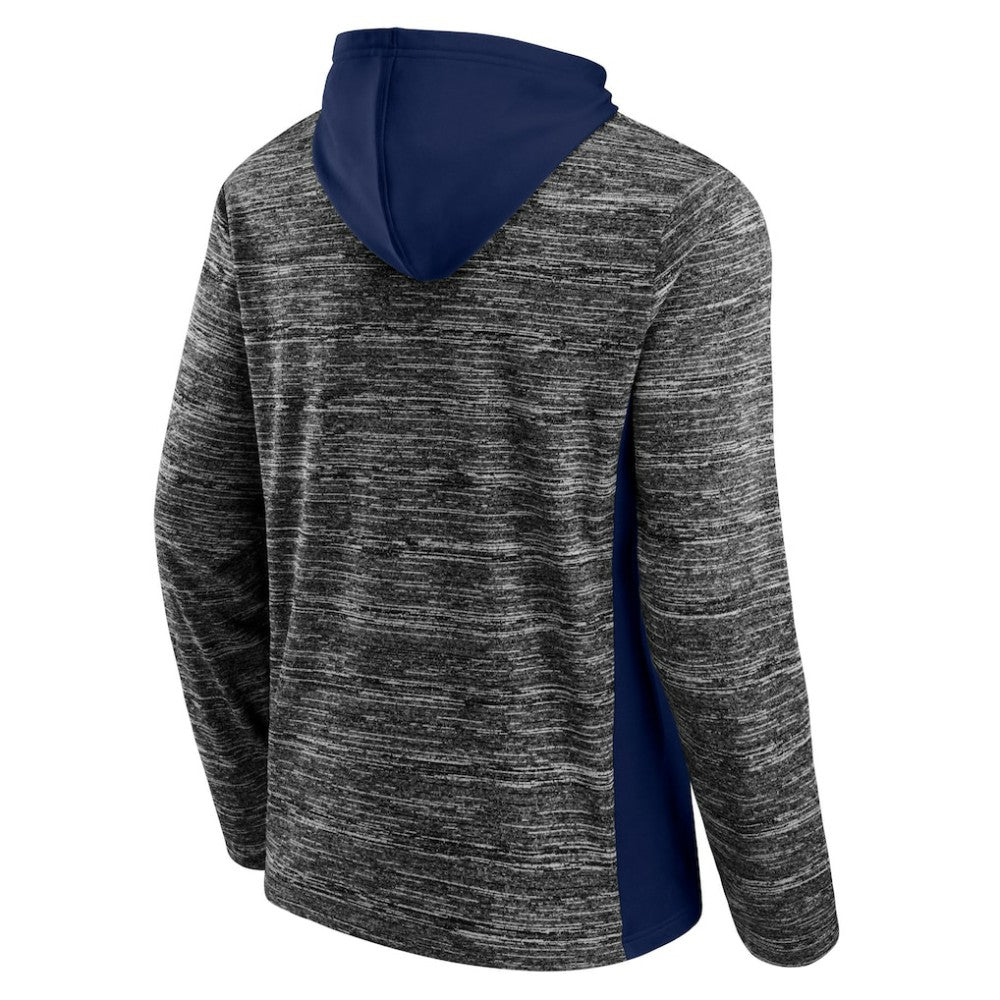 Houston Astros Fanatics Instant Replay Color Block Pullover Hoodie - Gray/Navy Hoodies