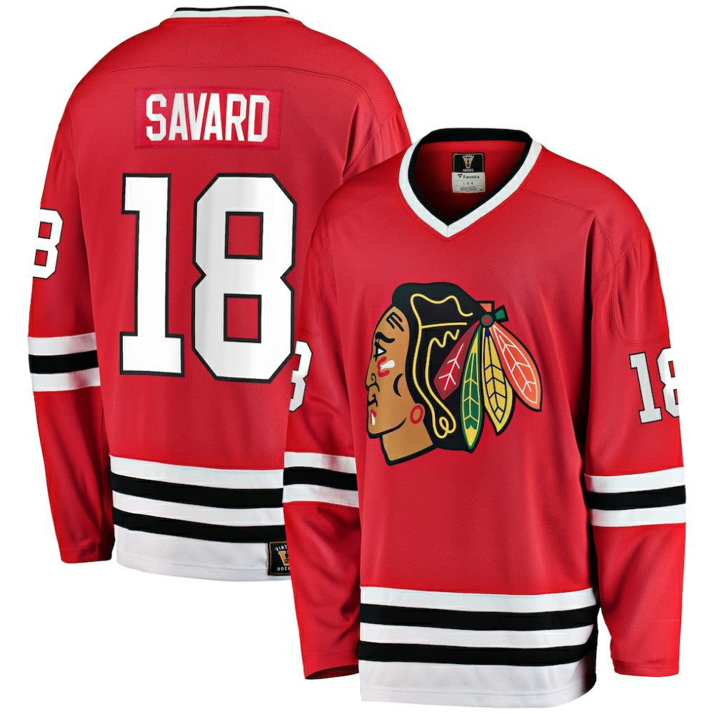 Denis Savard Chicago Blackhawks Fanatics Premier Breakaway Retired Player Jersey - Red | US 4193399