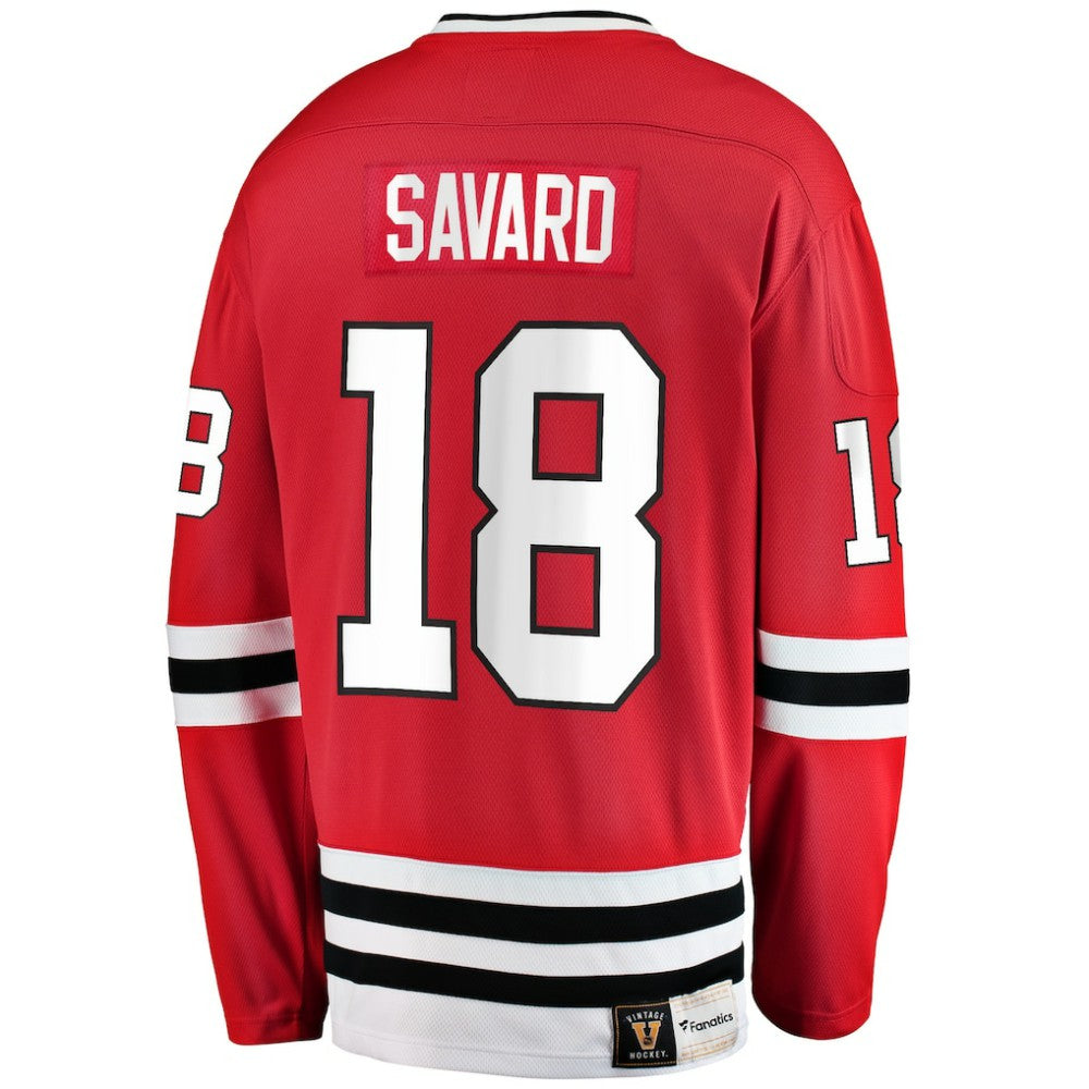 Denis Savard Chicago Blackhawks Fanatics Premier Breakaway Retired Player Jersey - Red | US 4193399