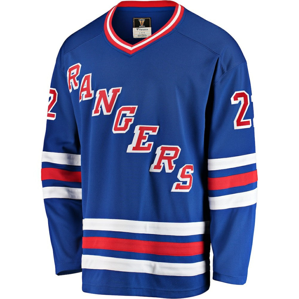 Mike Gartner New York Rangers Fanatics Premier Breakaway Retired Player Jersey - Blue | US 4193513