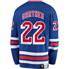 Mike Gartner New York Rangers Fanatics Premier Breakaway Retired Player Jersey - Blue | US 4193513