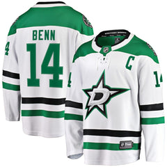 Jamie Benn Dallas Stars Fanatics Breakaway Jersey - White | US 4194216