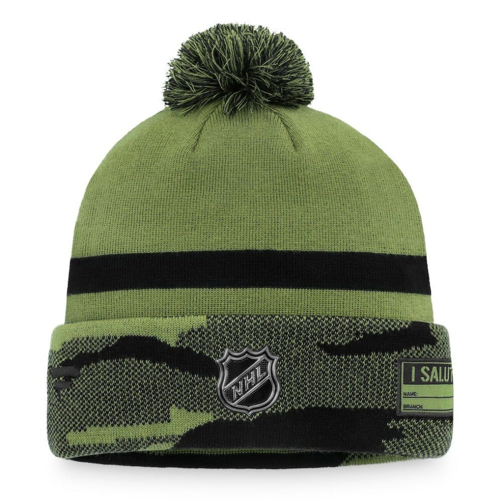 Ottawa Senators Fanatics Military Appreciation Cuffed Knit Hat with Pom - Camo | US 4196059