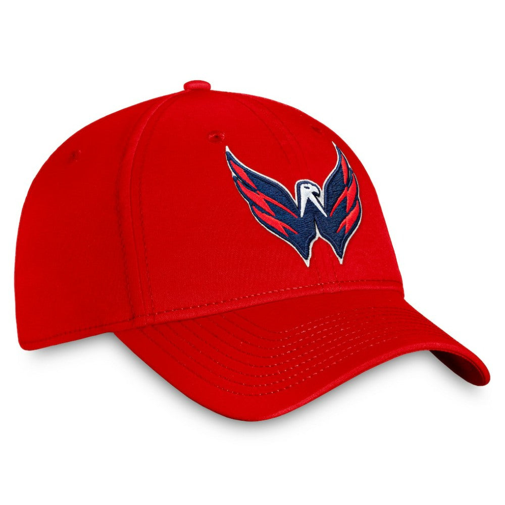Washington Capitals Fanatics Core Primary Logo Flex Hat - Red | US 4197815