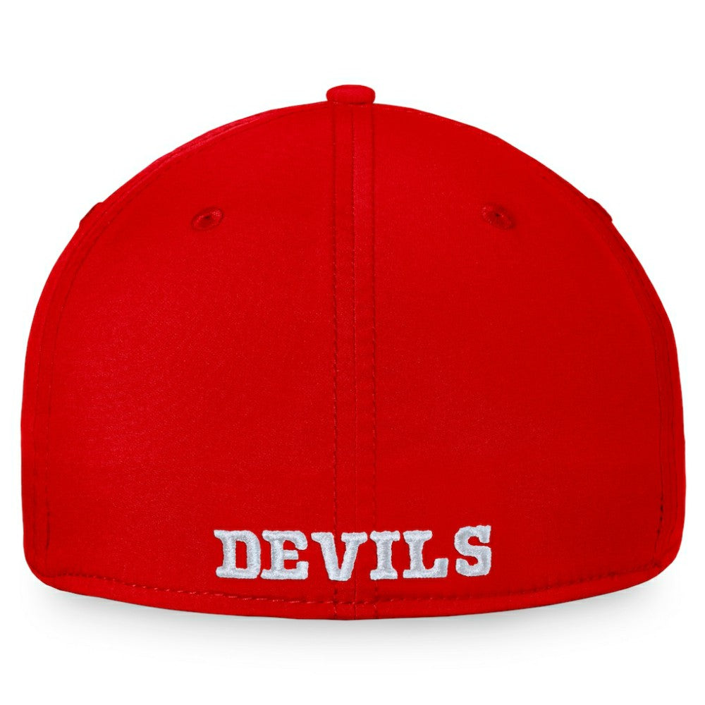 New Jersey Devils Fanatics Core Primary Logo Flex Hat - Red | US 4197818